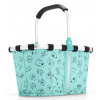 nákupný košík reisenthel carrybag xs kids cats and dogs mint