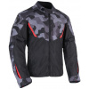 bunda DELTA 1.0, OXFORD (šedá camo/červená/černá, vel. XL)