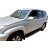 Deflektory okien pre TOYOTA LAND CRUISER J 120 5D 2003-2009 (+OT) 4ks (predné + zadné)