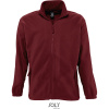 SOL's Collection Mikina North na zip, fleecová COT25550037005-burgundy 2XL Burgundová