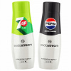 Sirup SodaStream saturátor 7UpFREE+PepsiMax 0 kcal