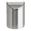 VEPA BINS Odpadkový kôš, 1,5 l, nehrdzavejúca oceľ, stolový, VEPA BINS, strieborná