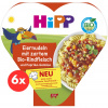 HiPP BIO Vaječné rezance so zeleninou a paprikou a jemným hov. mäsom 6× 250 g