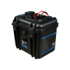 Ultimatron LiFePO4 baterie 25,6V 50Ah (1280Wh) – voděodolná IP65 v kufru, Smart BMS Bluetooth, trakční i outdoor použití (Voděodolná LiFePO4 baterie 25,6V 50Ah (1280Wh) v odolném kufru s Bluetooth a S