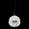 LUXERA DIAMO 6xE14/40W, OPAL GLASS, CHROME 64300