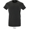 SOL´S REGENT FIT / Pánske vypasované tričko - charcoal melange M