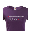 Dámske tričko 3 najhoršie veci na svete, Barva Fialová, Velikost S Bezvatriko.cz 0261