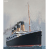 CUKROVÁ TLAČ jedlý obrázok na tortu Unikátna cukrová hmota Titanic Retro Ozdoba