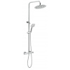 Novaservis Titania Pure sprchový set s termostatickou batériou Chróm SET032/TER,0