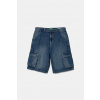 Detské rifľové krátke nohavice United Colors of Benetton 4KEHC9041.G.Seasonal modrá 130