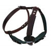 PROFIZOO Kožený postroj JAGO (25 mm x OK 48-69 cm, OH 68-81cm) čierna