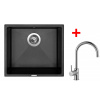 Sinks FRAME 457 Metalblack + Vitalia G7874