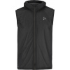 Pánská běžecká vesta CRAFT PRO Hydro Lightweight - černá Velikost: XXL