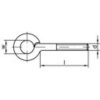 TOOLCRAFT Očká so závitom typ 48 (Ø x d) 6 mm x 10 mm 100 ks; 159553
