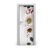 Fototapeta dvere samolepiace zelenina a korenie 75x205