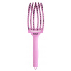 OLIVIA GARDEN Finger Brush Think Pink Tokyo kefa na vlasy masážna 6-radová stredná