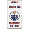 Edmonton Oilers - 87-88 Stanley Cup Champs NHL Odznak