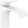 Hansgrohe Vivenis - Páková umývadlová batéria 80 s odtokovou súpravou s tiahlom, biela matná 75010700