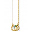 Thomas Sabo KE1488-996-7 Together Rainbow Ladies Necklace, adjustable