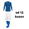 Futbalová sada Joma Academy s dlhým rukávom pre mužstvo, od 12 kusov, modrá / biela počet ks v sade: 17 hráčskych setov