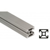 Bosch Rexroth Vzpěra, řada: MGE 13.2 Stříbrná Profil podpěry, délka: 3000 mm, Hliník 6 mm 20 x 20 mm
