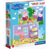 Clementoni - Puzzle 2x20 Prasiatko Peppa: Rodina - 40-99 dielov