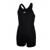 Detské plavky - Speedo One -kus outfit. 128 čierna (Dievčatá Speedo Essential R.128 plavky)