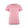 Dámske Tričko s krátkym rukávom CRAFT CORE ESSENCE LOGO TEE W 1911785-725000 – Ružová
