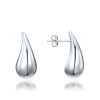 MINET JMAN0565SE01 - MINET Moderní stříbrné náušnice velké kapky