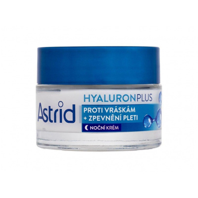 Astrid Hyaluron 3D Antiwrinkle & Firming Night Cream (W) 50ml, Nočný pleťový krém