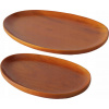 Sada dřevěných podnosů Boltze TORIN, 20-29 cm