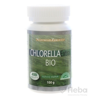 Chlorella Extra bio tbl 1x400 ks