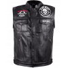 Moto vesta W-TEC Black Heart Rumbler (Veľkosť: 3XL, Farba: čierna)