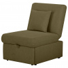 Livetastic ROZKLADACIE KRESLO, drevo, plast, textil, olivovozelená - Kreslá - 002781009303