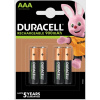 DURACELL Dobíjacia batéria Duracell, 900 mAh, 4 ks (AAA)