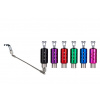 Garda Swinger Heavy Silver Metal - Hot Pink