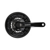 SHIMANO Tourney FC-TY501 170mm 42/34/24 6/7/8-k Čierne kľuky s krytom