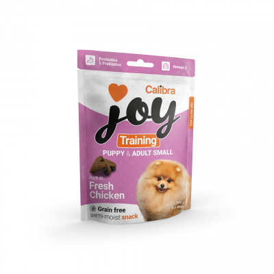 Calibra Joy Dog Training Puppy & Adult S Chicken 150g, Hmotnosť 150 g