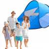 Plážový stan Nobo Kids Samorozkladací plážový stan modrý 120 cm x 205 m x 90 cm
