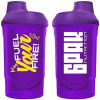 Shaker 6PAK Nutrition 600 ml fialový