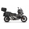 SHAD Kompletná sada sedlových brašní TERRA TR40 adventure a hliníkového kufra SHAD TERRA TR55 PURE BLACK, vrátane montážnej sady HONDA X-ADV 750