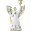 Vianočný svietnik Evangeline anjel, 19 cm