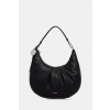 Calvin Klein kabelka hobo dámska z imitácie kože LV04F3555G čierna ONE SIZE