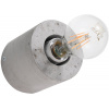 Sollux Lighting Salgado nástenná lampa 1x60 W sivá SL.0679