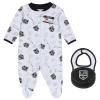 Los Angeles Kings Detské - Sleep & Play Full-Zipy NHL Set 6-9 MO