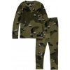 detské termoprádlo - set BURTON YOUTH FLEECE SET Forest Moss Cookie Camo L