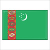 Magnetka vlajka Turkménsko
