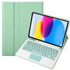 AppleMix Bluetooth klávesnica s trackpadom - kryt / puzdro pre Apple iPad 10 (10,9