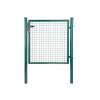 Strend Pro Garden 432331 Brána METALTEC ECO 2, 1000/1000/50x50 mm, kulatý rám, zelená, jednokřídlová, zahradní, Z