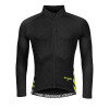 Force SPIKE čierno-fluo cyklodres - dlhý rukáv - S